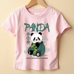 Cotton Printed T-Shirt & Track Pants for Kids