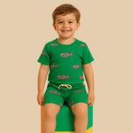 Kids Co-ord Set T-Shirt Shorts (All Over Print)