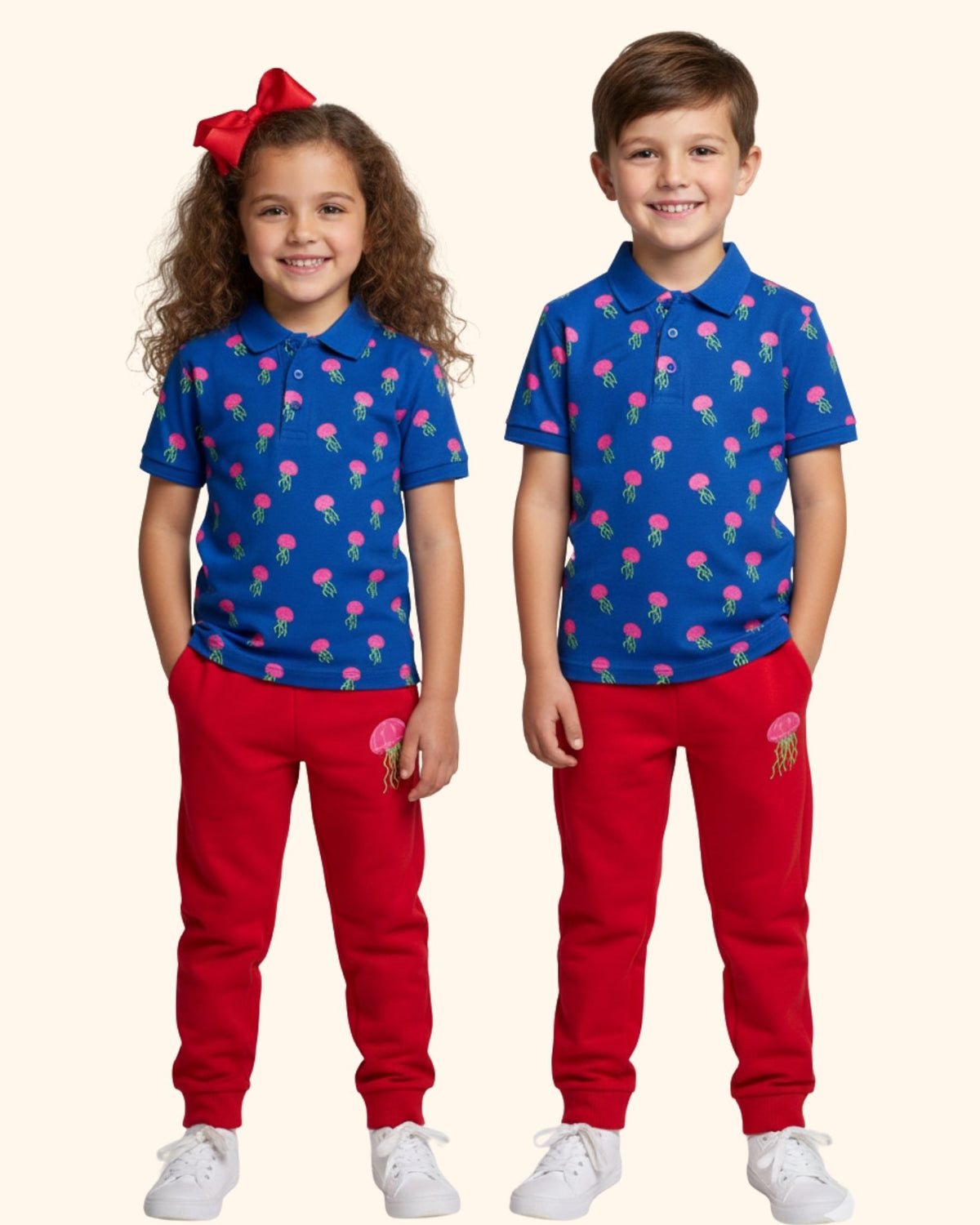 Unisex Polo and Track Wear Set