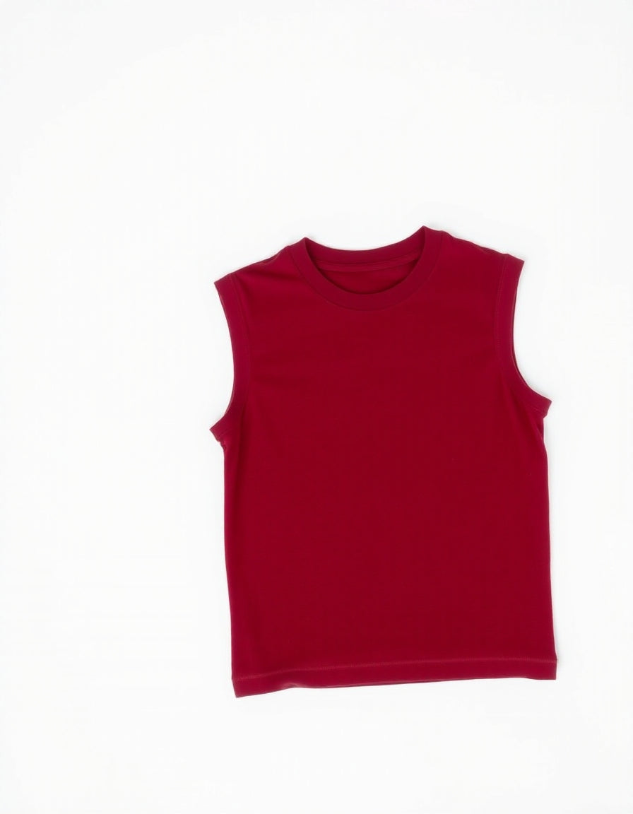 Boys' Sleeveless T-shirt & Shorts Set