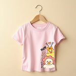 Playtime Ready T-Shirt & Pants (Pink & Maroon)