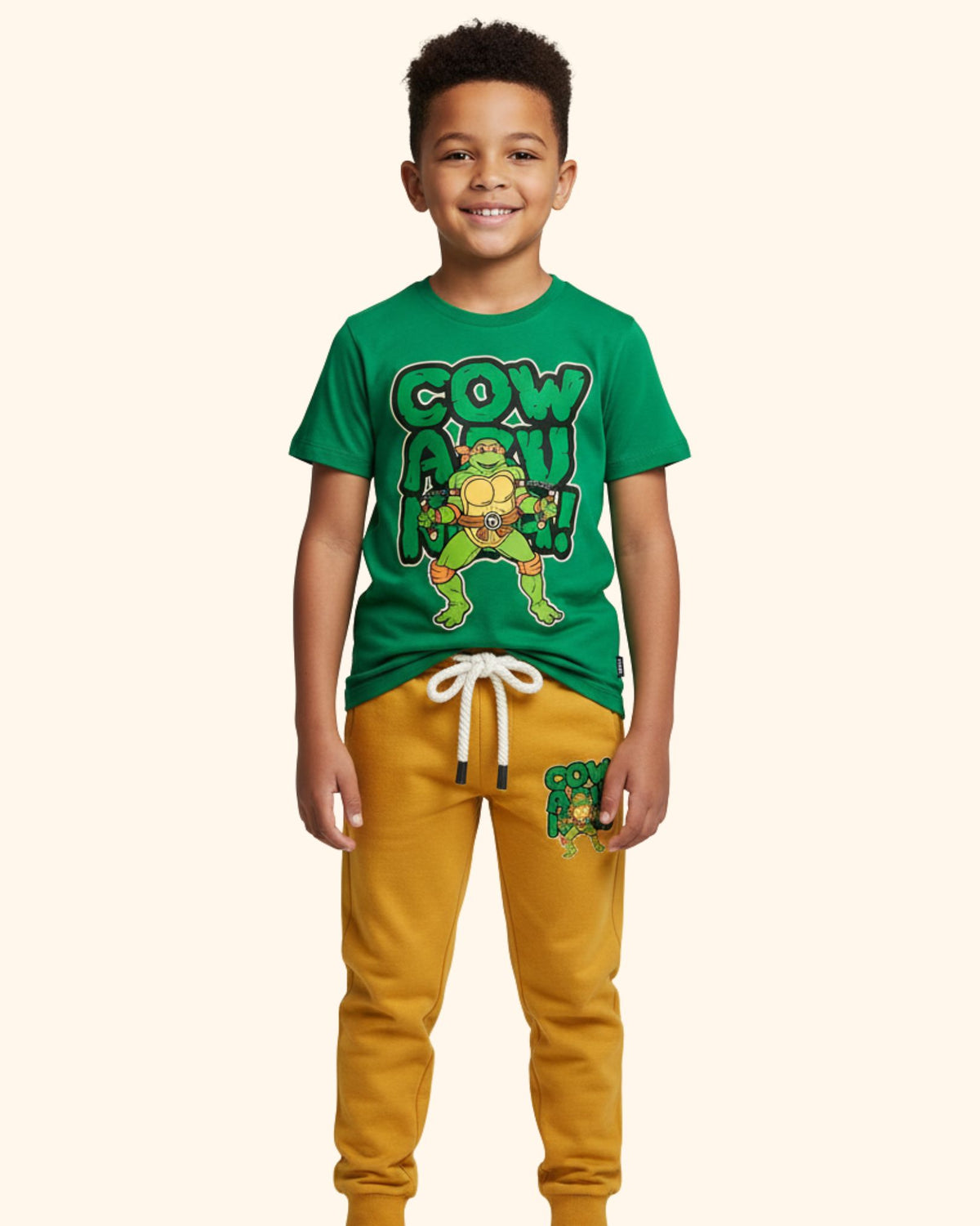 Little Rider Graphic Print Co-ord