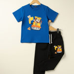 Little Champ Graphic Tee & Track