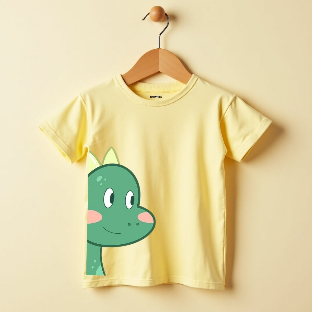 Playful Prints T-Shirt & Track Set (Yellow & Green)