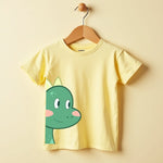 Playful Prints T-Shirt & Track Set (Yellow & Green)