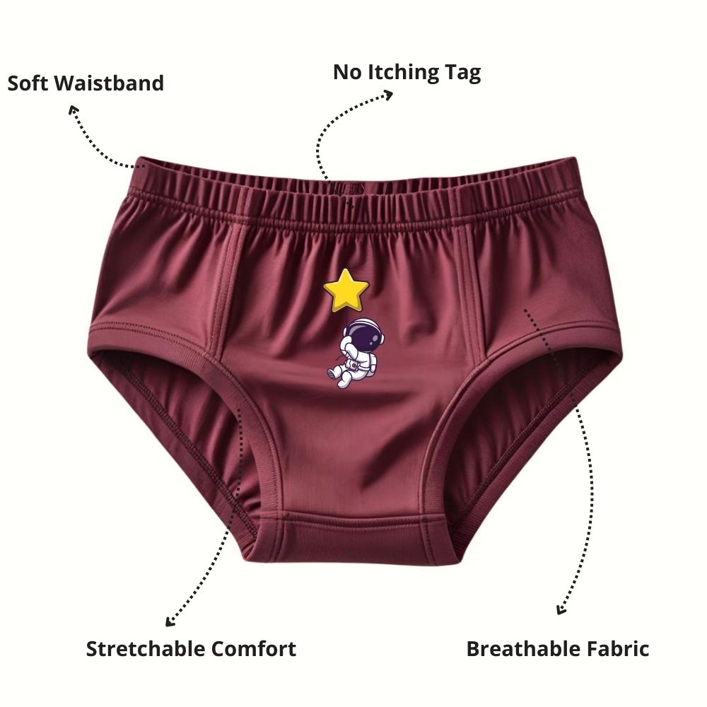 Pure Cotton Underwear Briefs Combo Pack Of 4