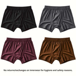 Premium Cotton Kids Trunks – 4 Pack