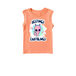 Kids Unisex Sleeveless Tee and shorts sets