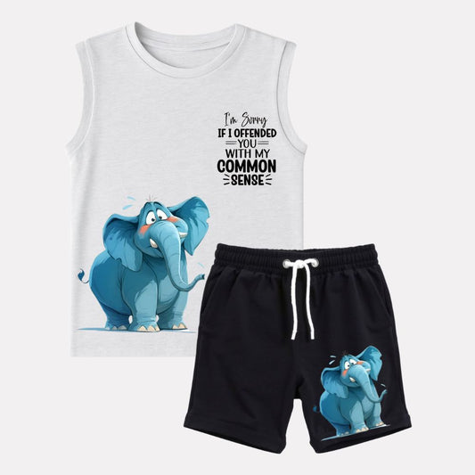 Kids Sleeveless Clothing Set