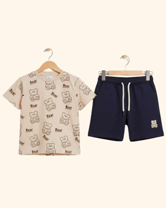 Little Hero T-Shirt Shorts Set