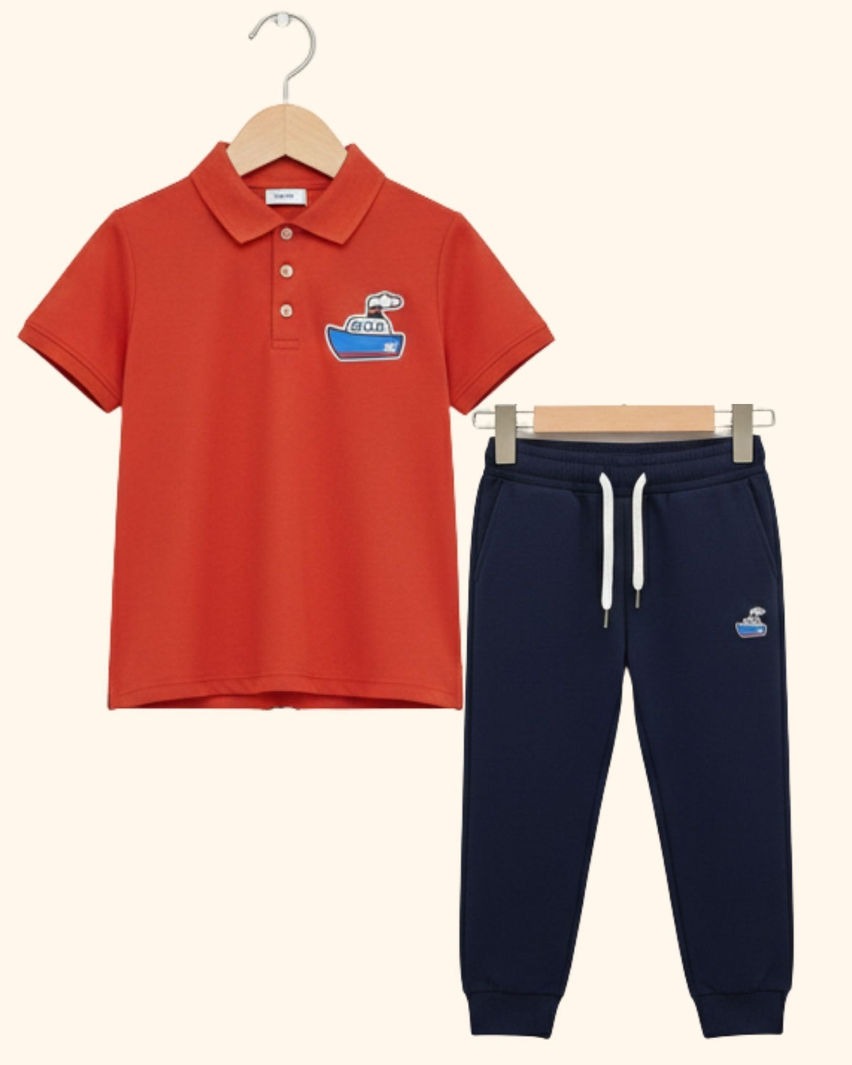 Unisex Polo and Track Wear Set