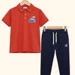 Unisex Polo and Track Wear Set