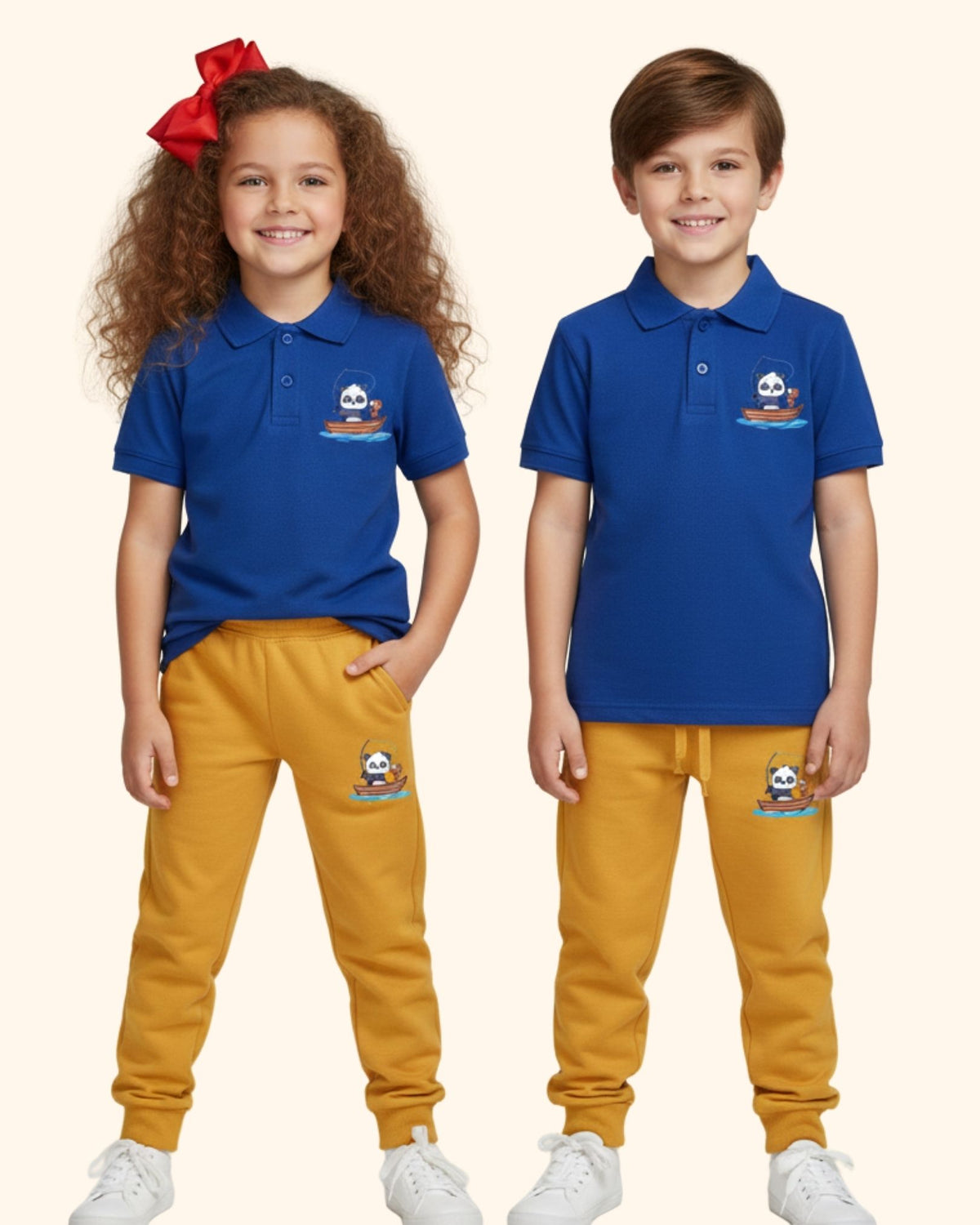 Unisex Polo and Track Wear Set