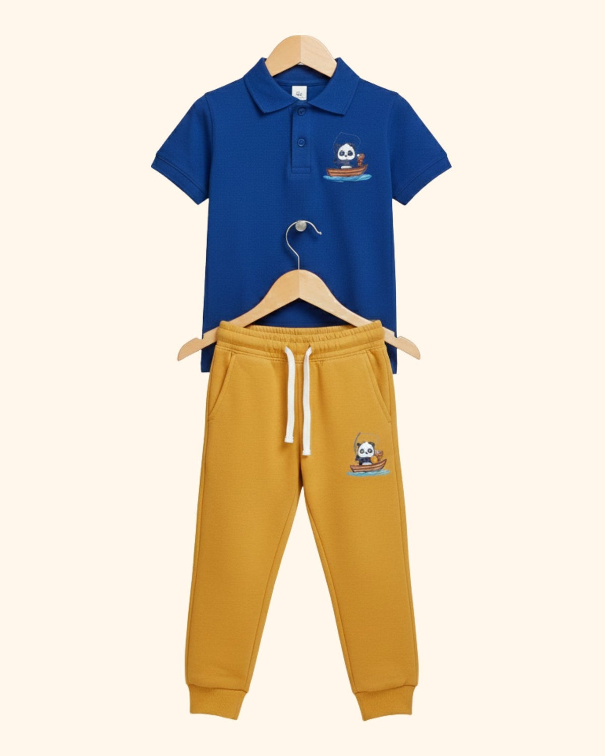 Unisex Polo and Track Wear Set