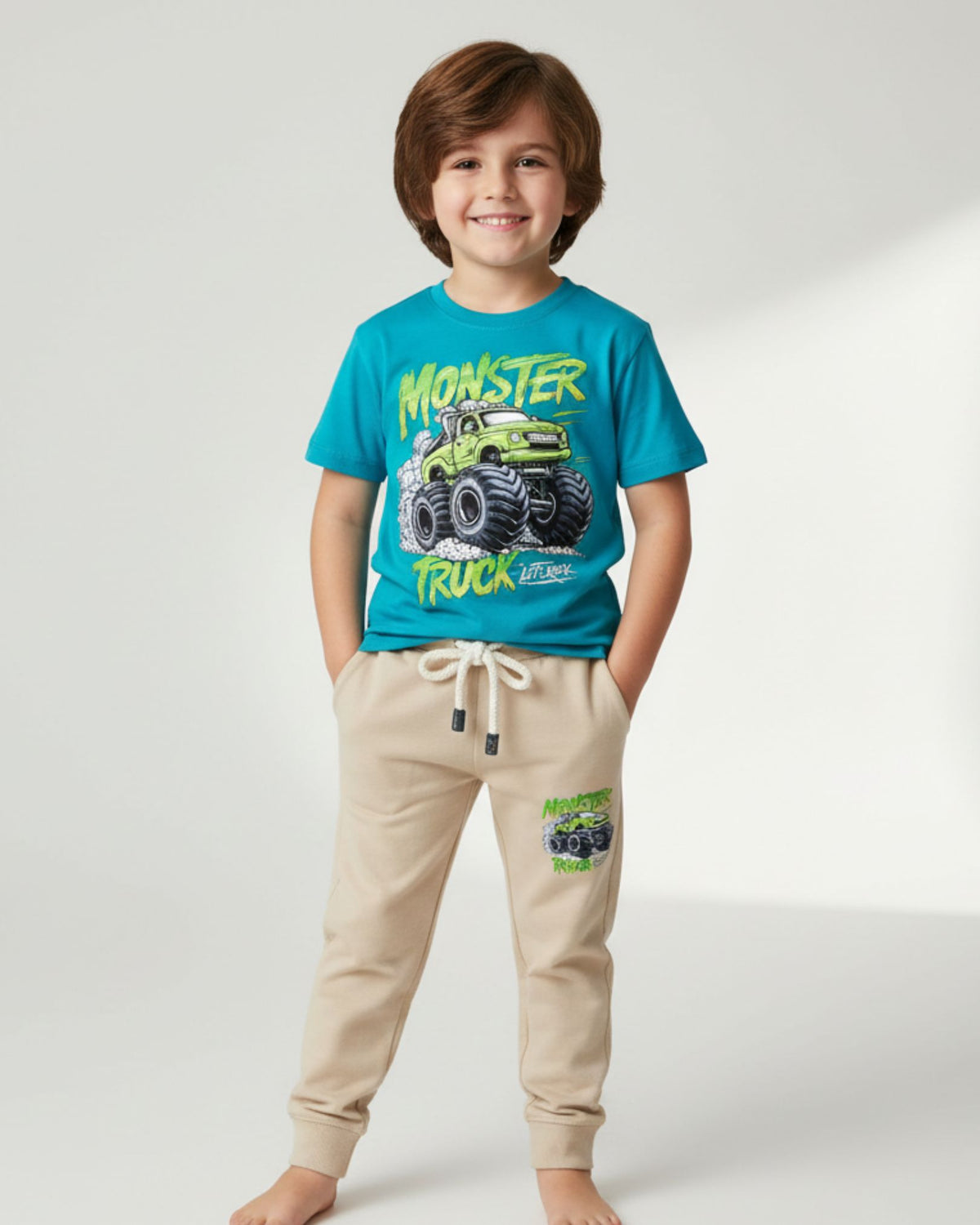 Little Champ Tee–Track Combo