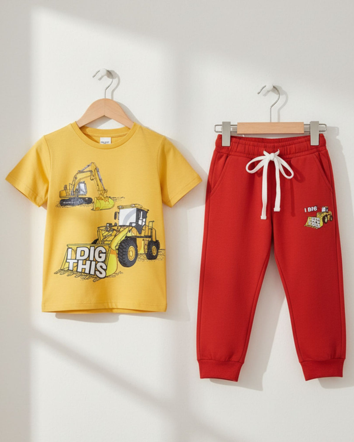 Kids Printed Tee & Track