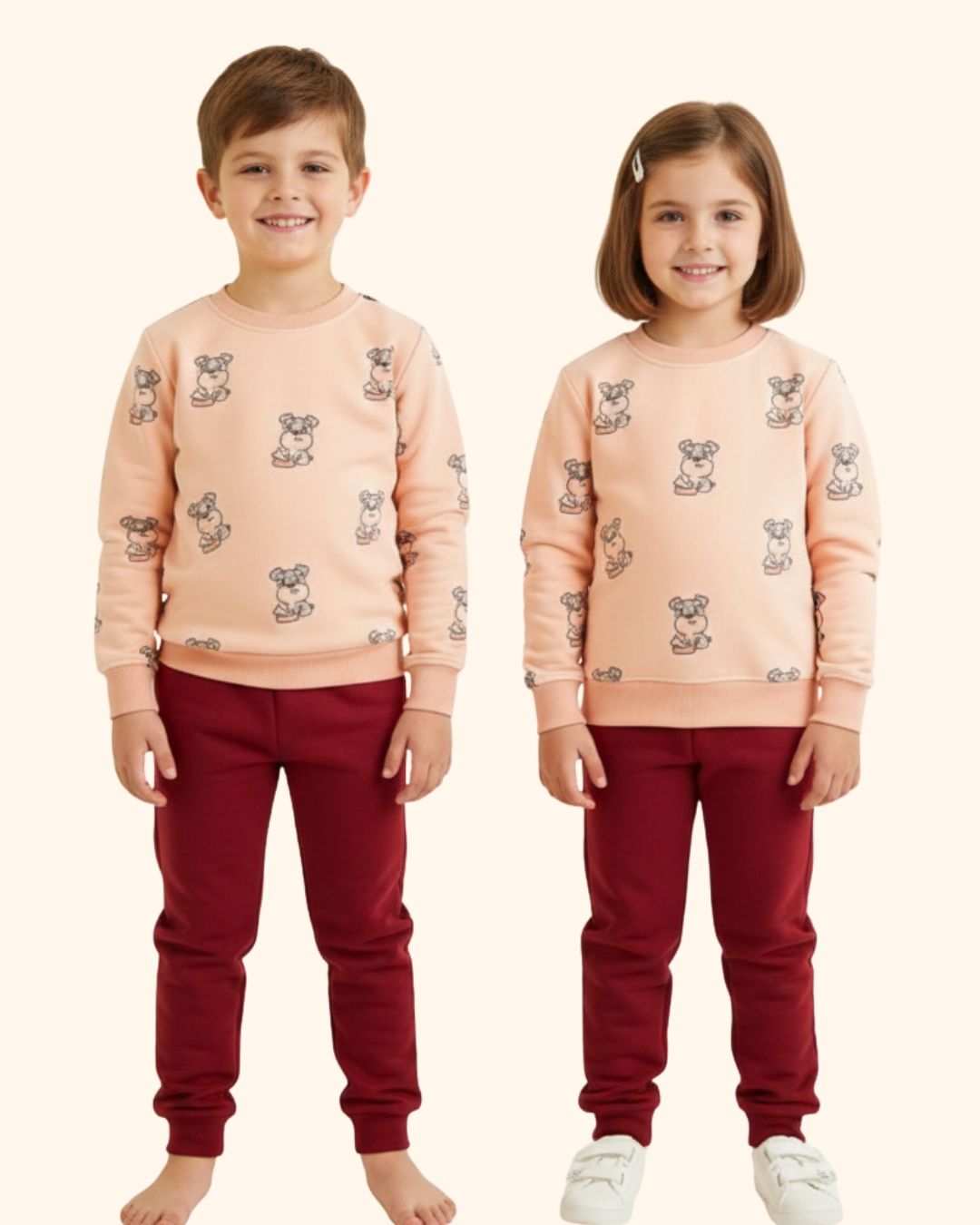 Printed Cotton Sweatshirt & Tracksuit