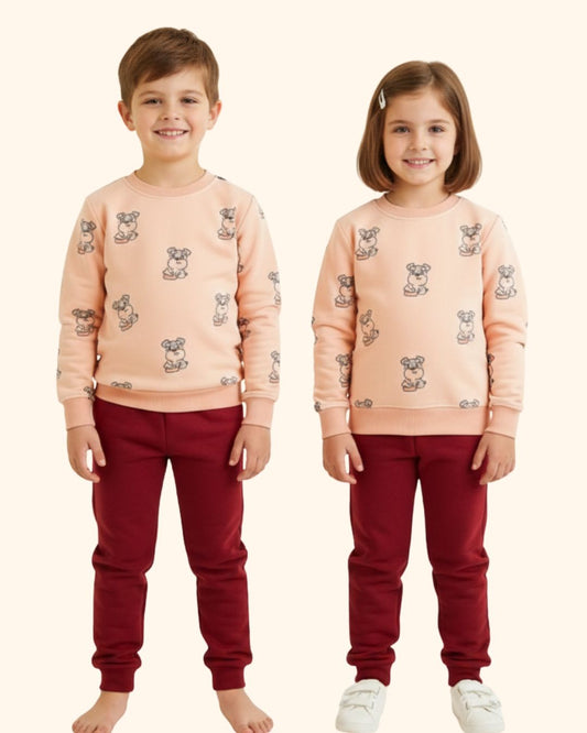 Printed Cotton Sweatshirt & Tracksuit