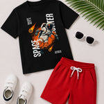 Kids Cotton T-Shirt shorts set