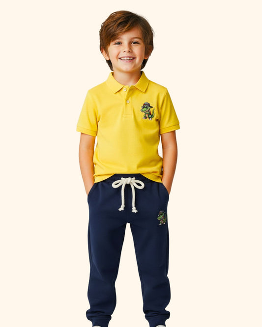 Unisex Active Polo Track Set