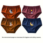 Pure Cotton Underwear Briefs Combo Pack Of 4