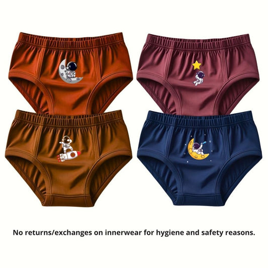 Pure Cotton Underwear Briefs Combo Pack Of 4