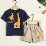 Stylish T-Shirt & Shorts Duo