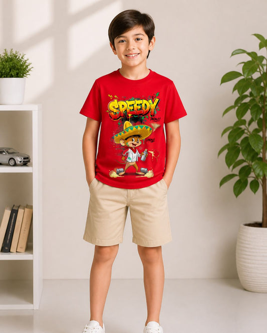 Half Sleeve Trendy T-shirt Set
