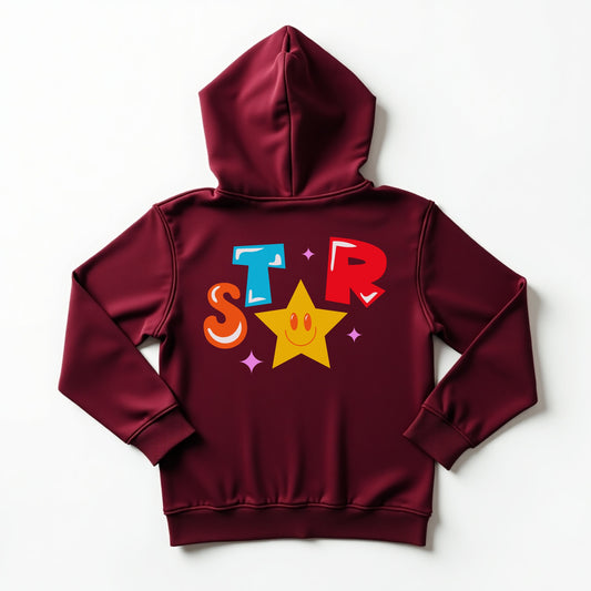 Solid Color Hoodie for Kids – Casual Fashion Wear