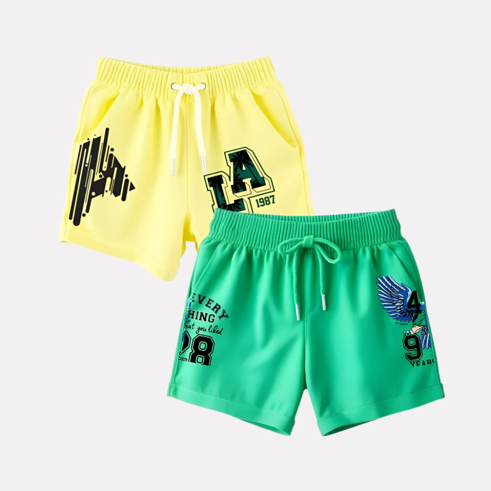 Soft. Stylish. 2 Shorts Combo
