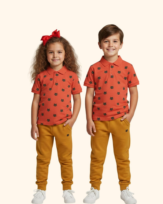 Unisex Little Explorer Polo & Track Set