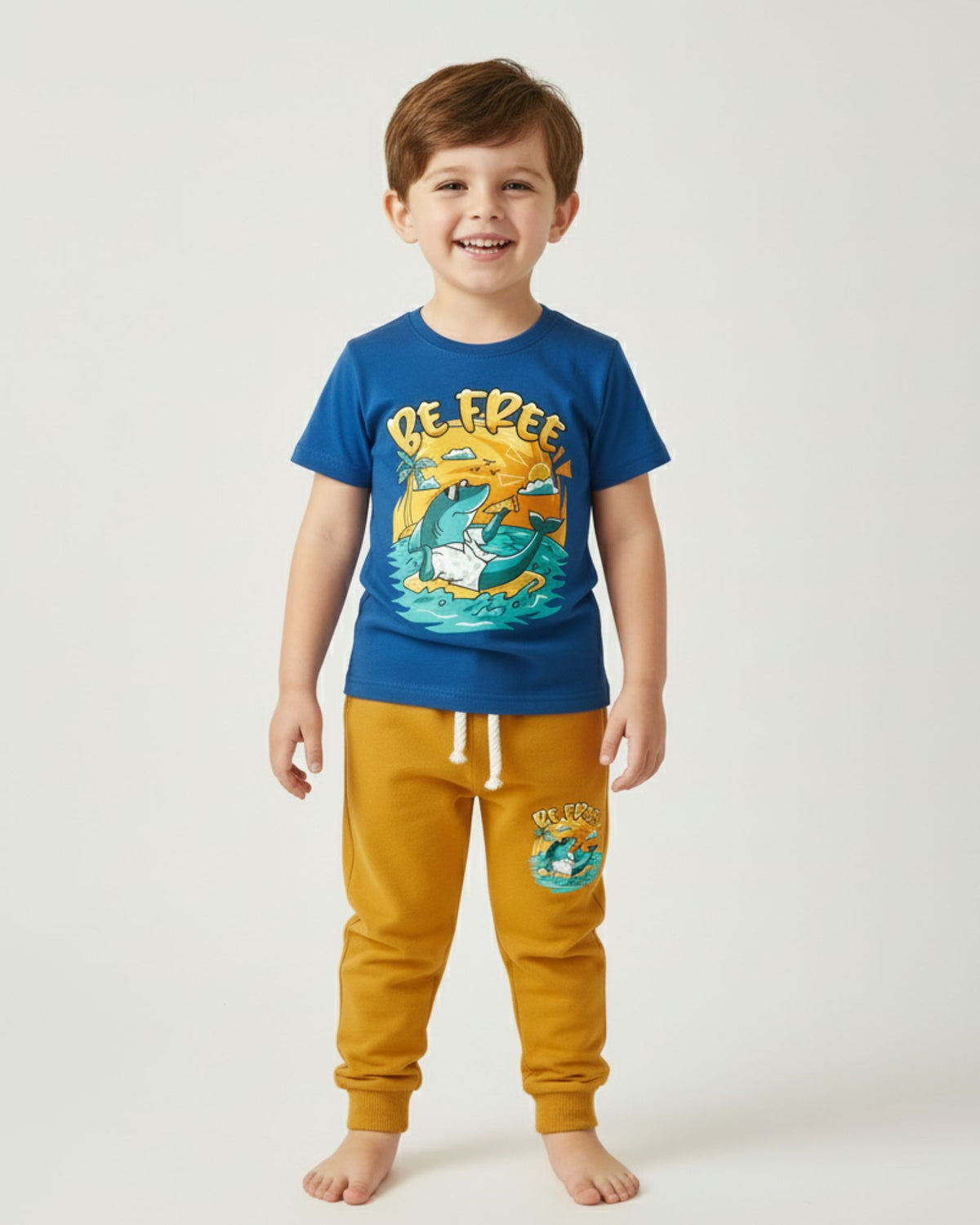 Urban Rider T-Shirt & Jogger Set