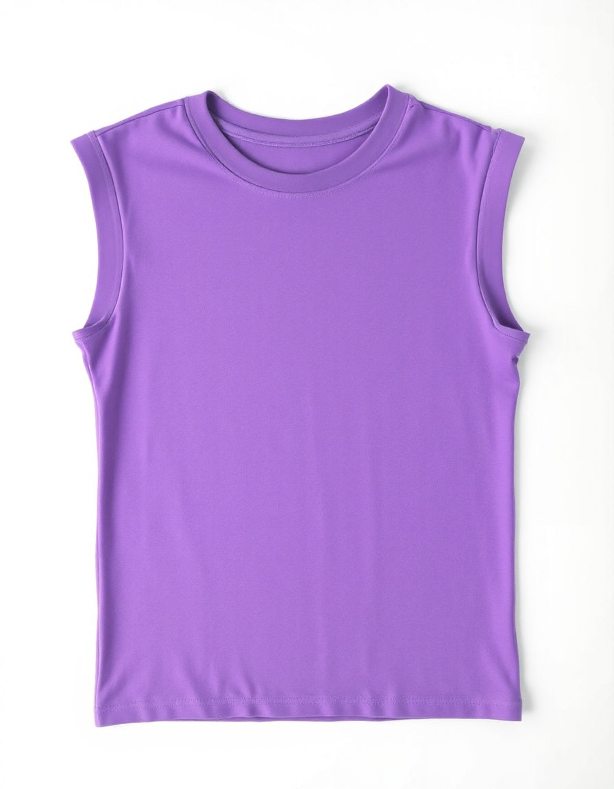 Cotton Sleeveless Tee & Shorts for Boys