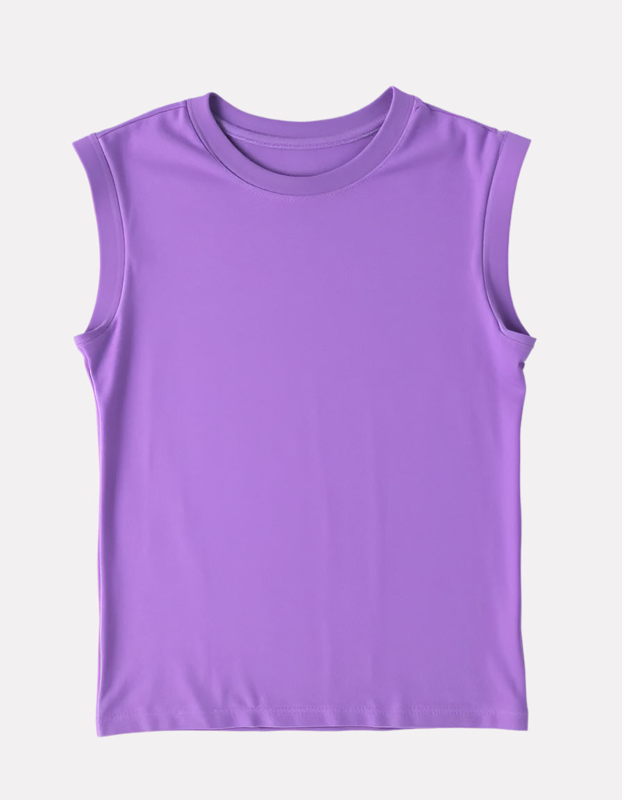 Boys' Sleeveless T-shirt & Shorts Set