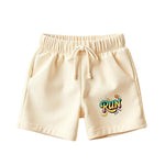 Boys Printed T-Shirt Shorts Cotton Set