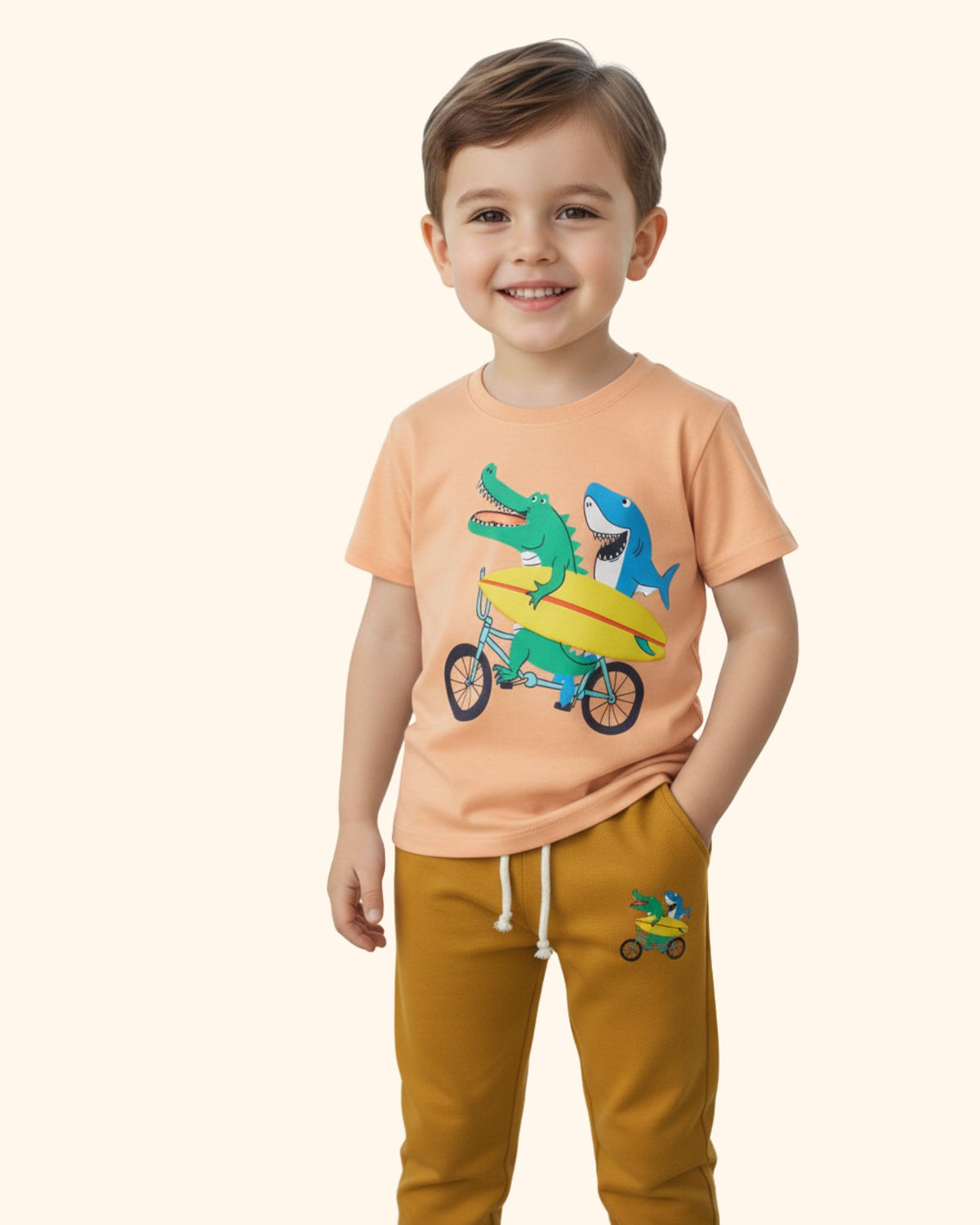 Little Champ Tee–Track Combo