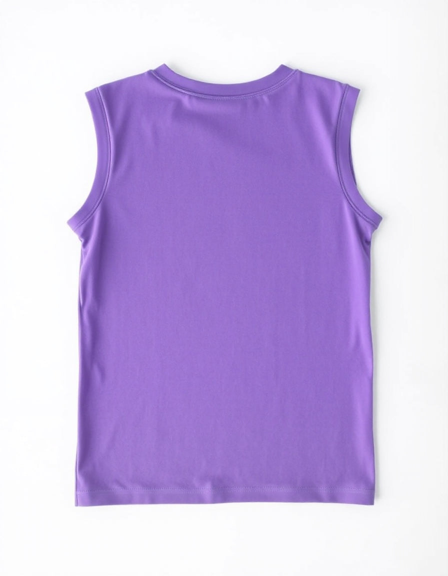 Cotton Sleeveless Tee & Shorts for Boys