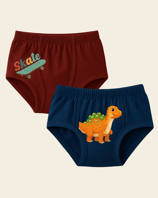 Kids Briefs Soft Cotton Underwear Combo