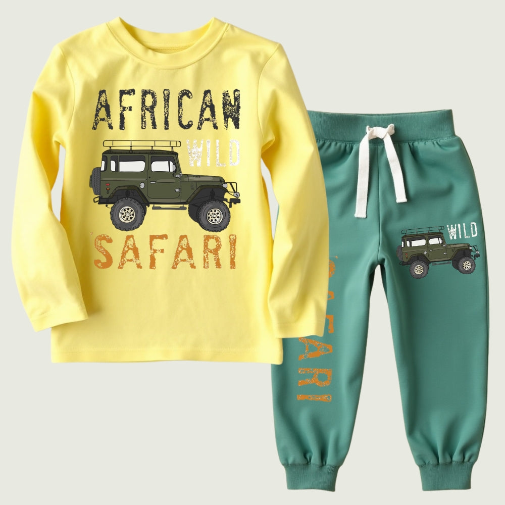 Full Sleeve Printed Sets (Yellow & Mint Green)