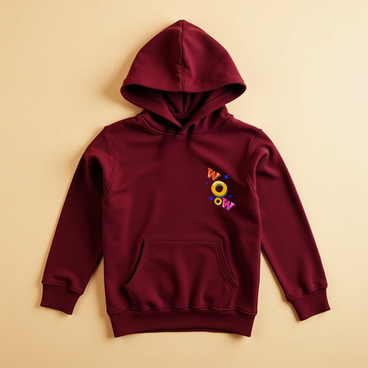 Solid Color Hoodie for Kids – Casual Fashion Wear