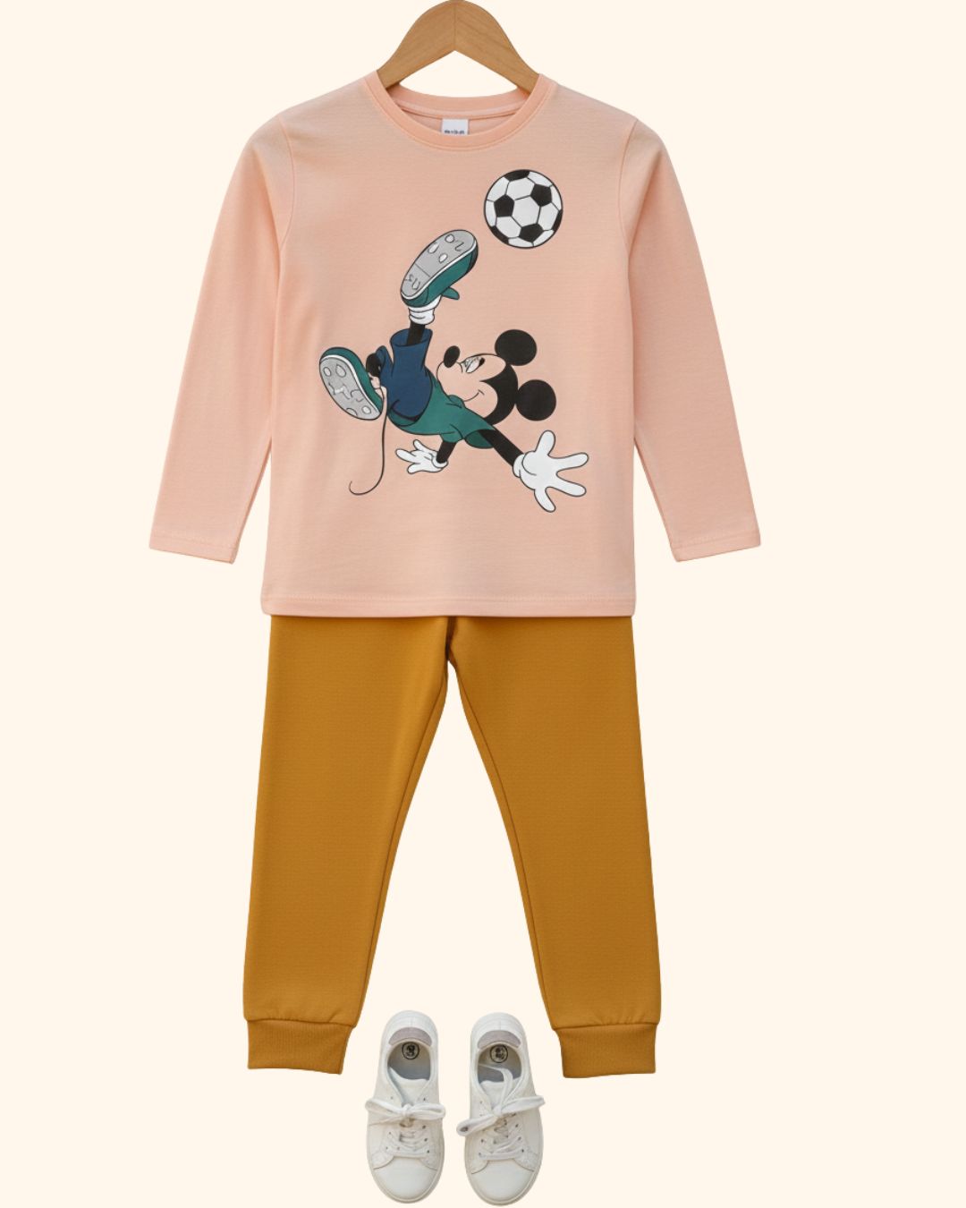 Round Neck T-Shirt & Track Pant Set