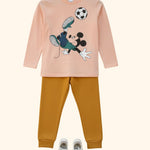 Round Neck T-Shirt & Track Pant Set