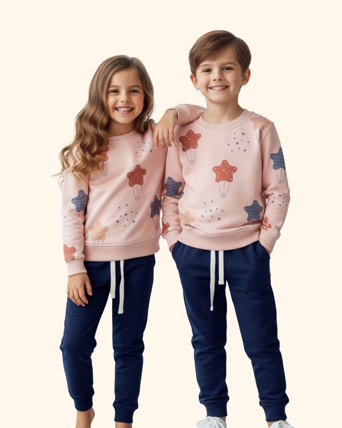 Champ Sweatshirt Track Pant Set