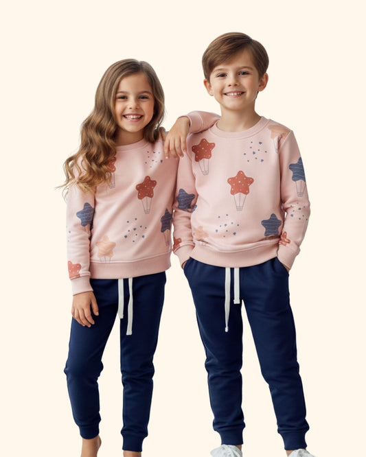 Champ Sweatshirt Track Pant Set