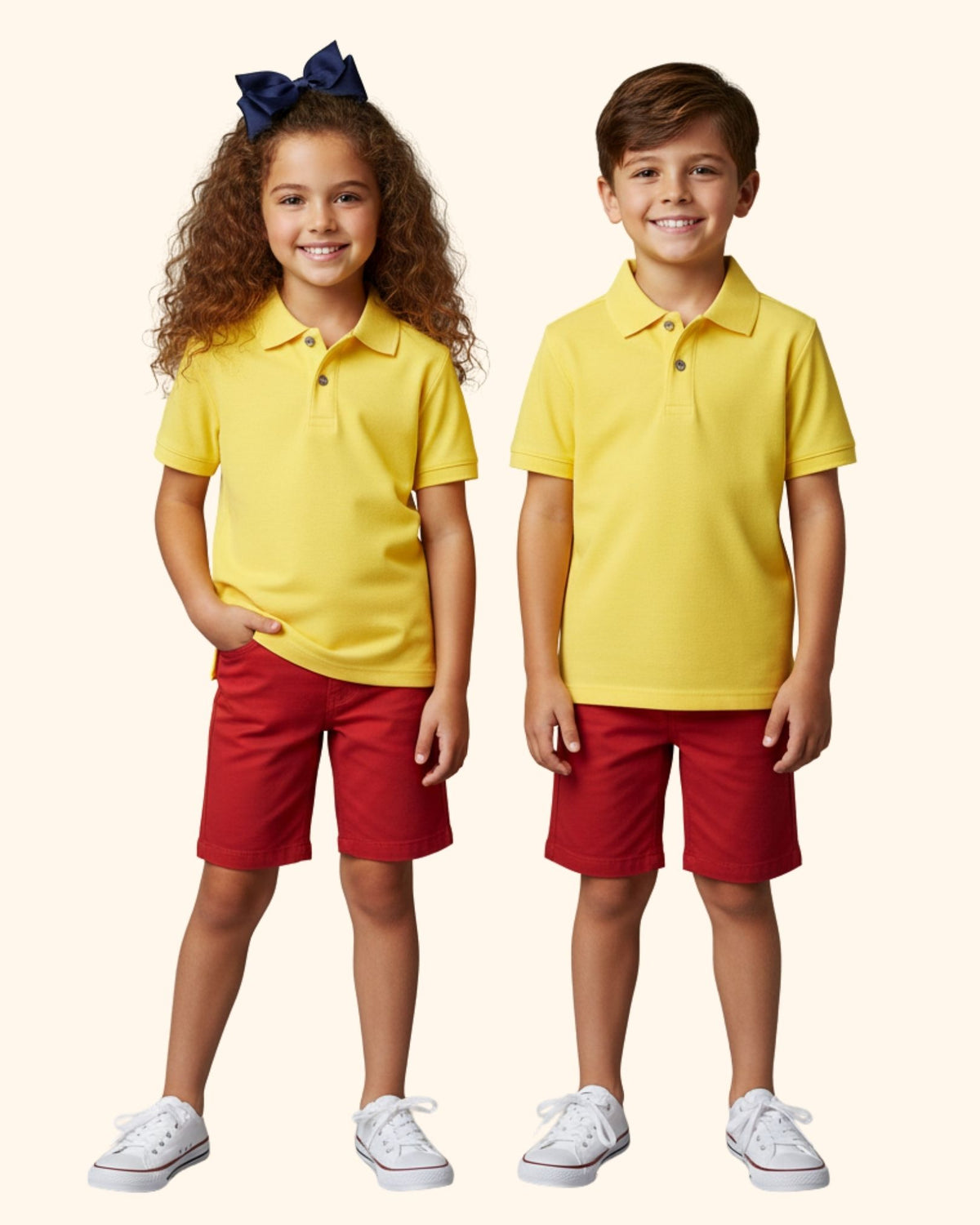 Unisex Classic Polo + Shorts Duo