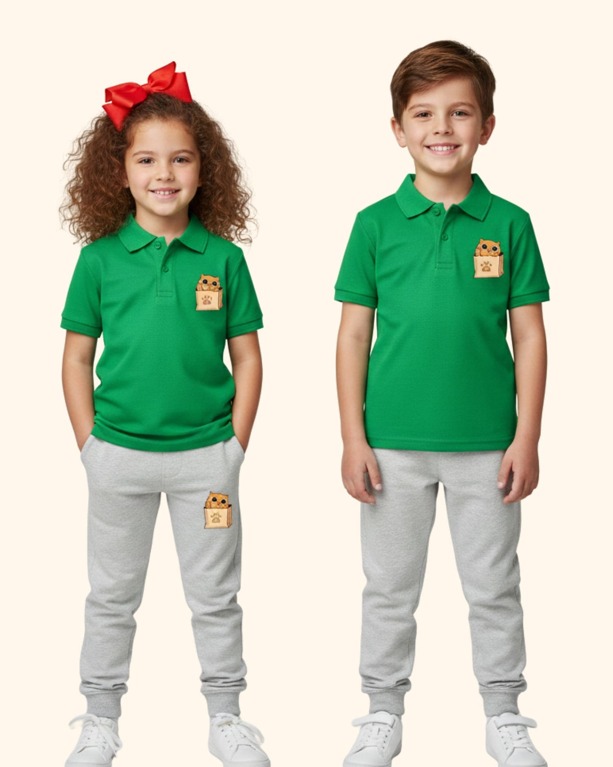 Unisex Playtime Polo & Track Set