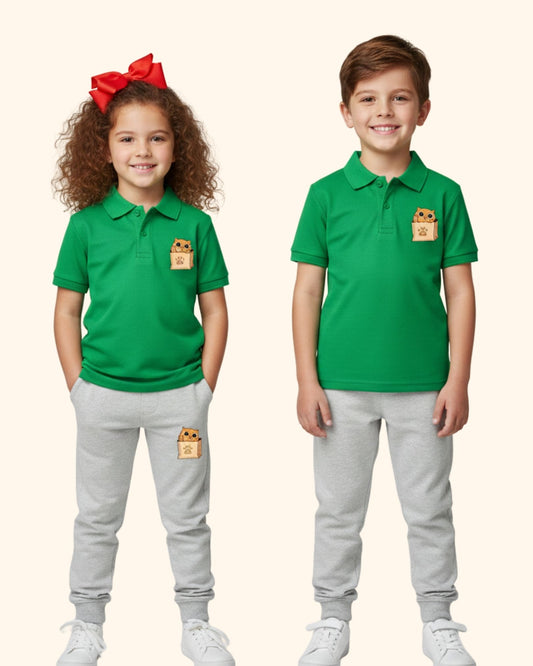 Unisex Playtime Polo & Track Set