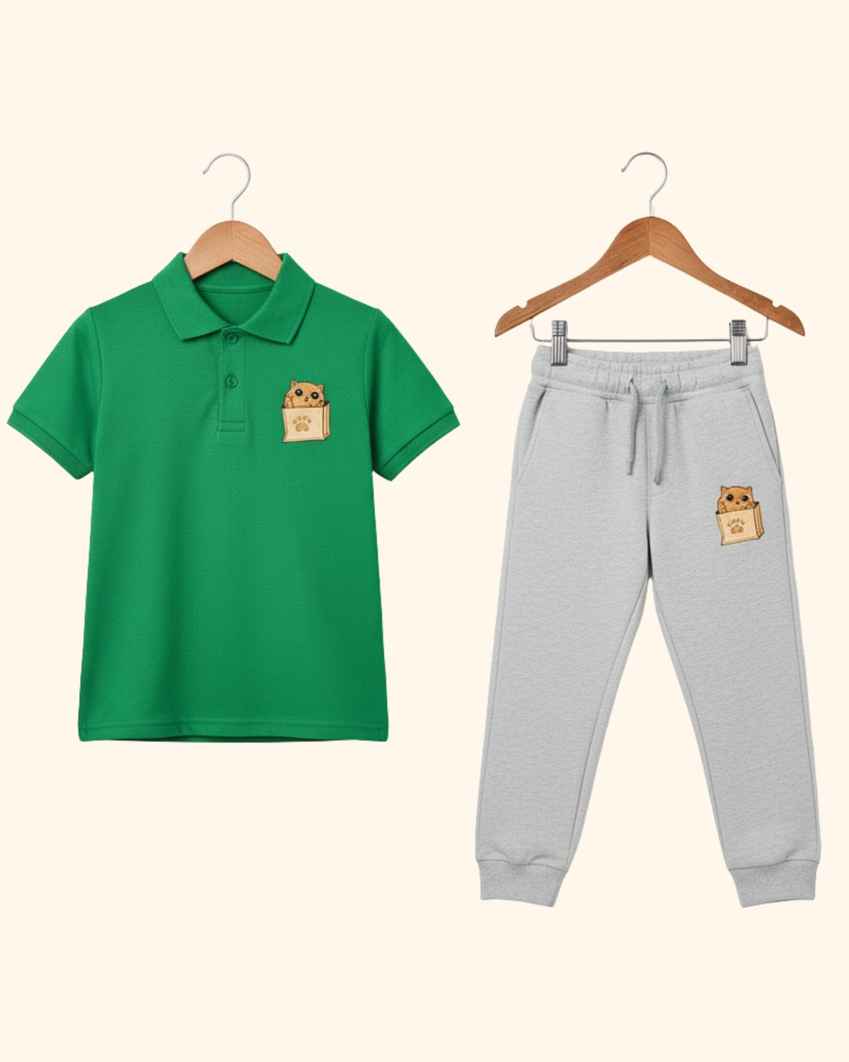 Unisex Playtime Polo & Track Set