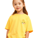 Girls Printed Extended Sleeves Oversized T-shirt