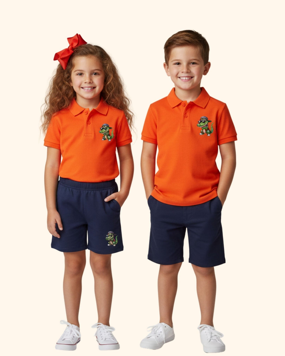 Unisex Classic Polo + Shorts Duo